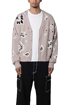 CHALLENGER BIG PAISLEY CARDIGAN Lサイズ CHALLENGER/BIG PAISLEY CARDIGAN（BLACK）［ビッグペイズリー