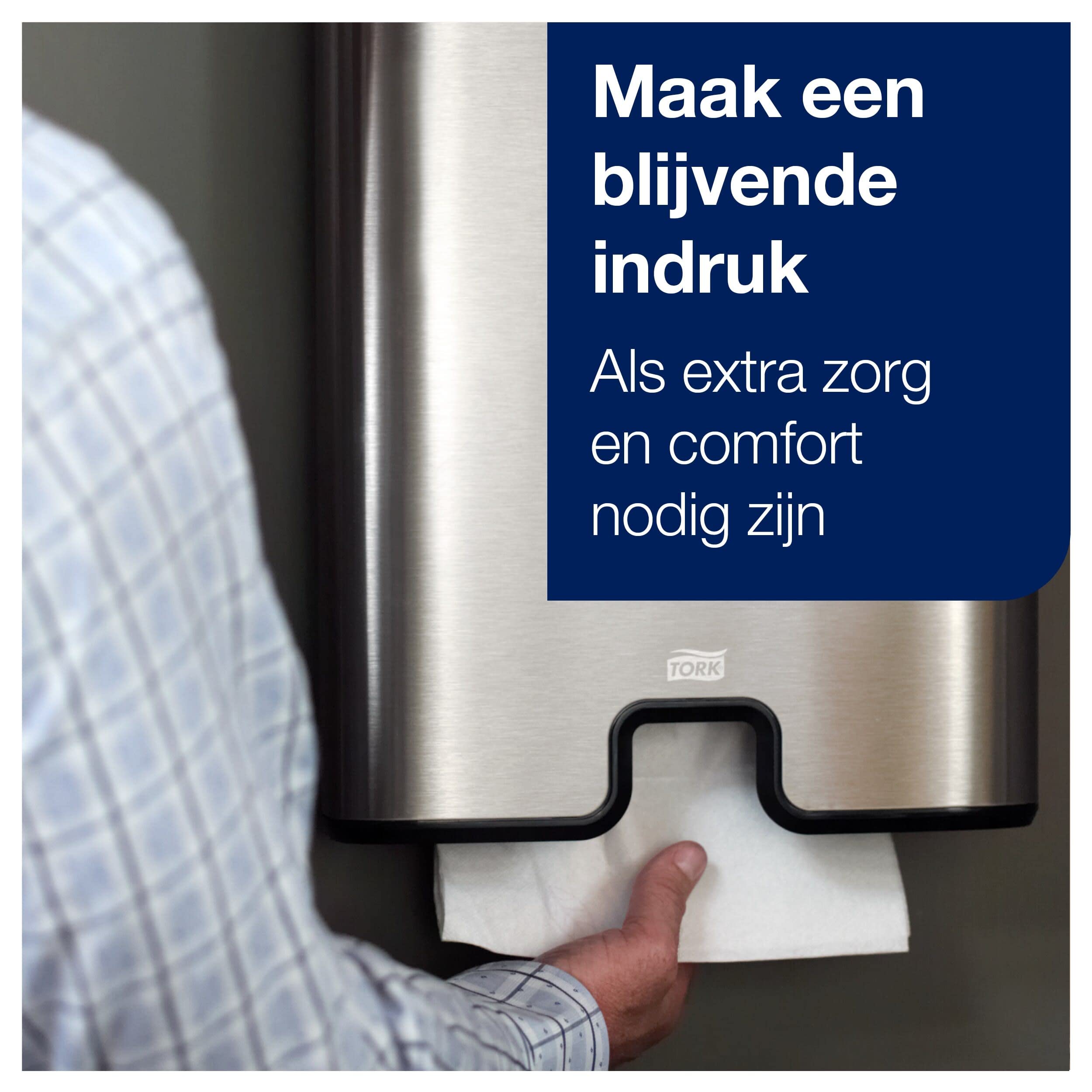 Tork Xpress Multifold Handdoek blauw 2 lgs, 21x24 cm ds à 4740 stk (150388