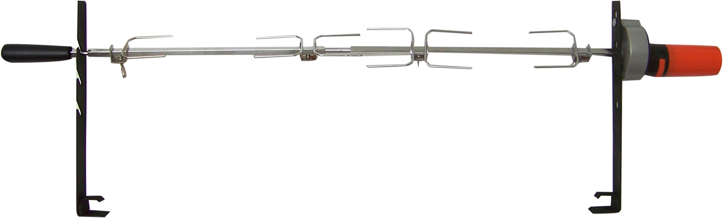 Rotisserie / Spike + Roast spit suitable Son of Hibachi Grill and My Grill | Practical accessory for your portable charcoal grill | Easily and quickly assembled