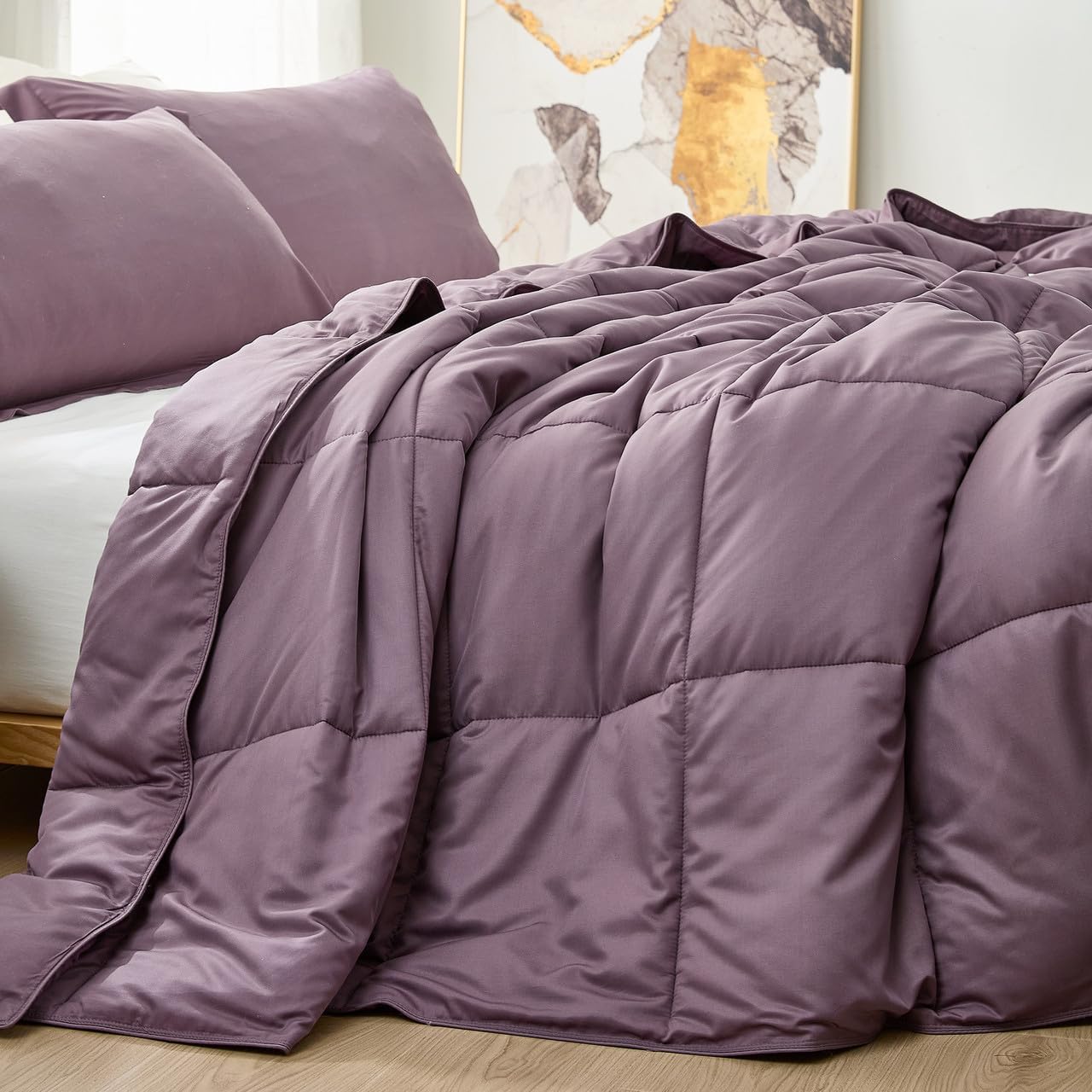 Coma Inducer Snorze Summer Cloud Comforter Set Ultra Cozy - Alaskan King Comforter in Moonscape