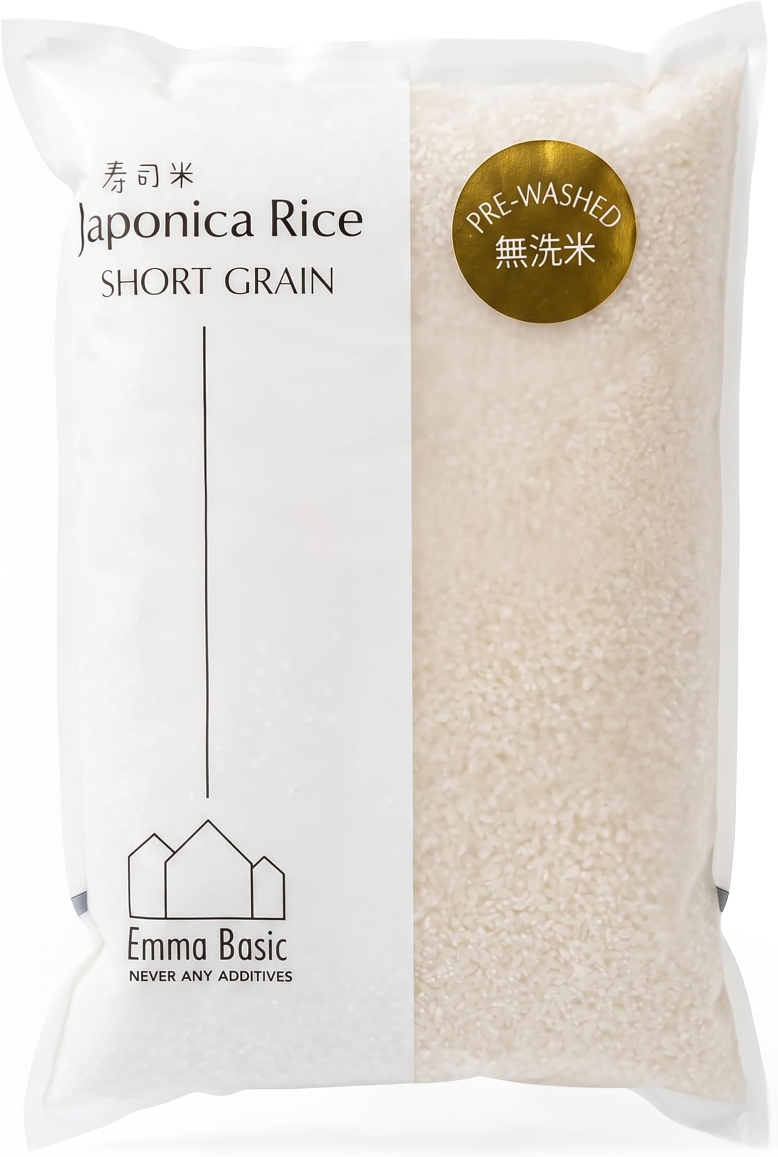 Japonica Rice 10kg | Pre-Washed | Premium Short Grain Sushi Rice from Vietnam