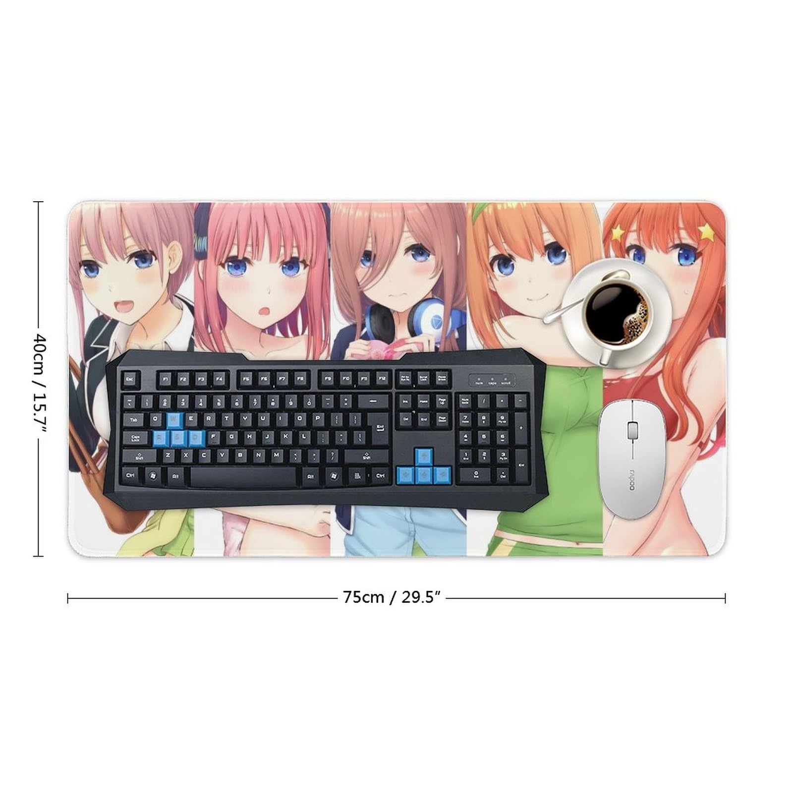 Amazon.co.jp：マウスパッド 五等分の花嫁 中野一花 中野二乃 中野三玖
