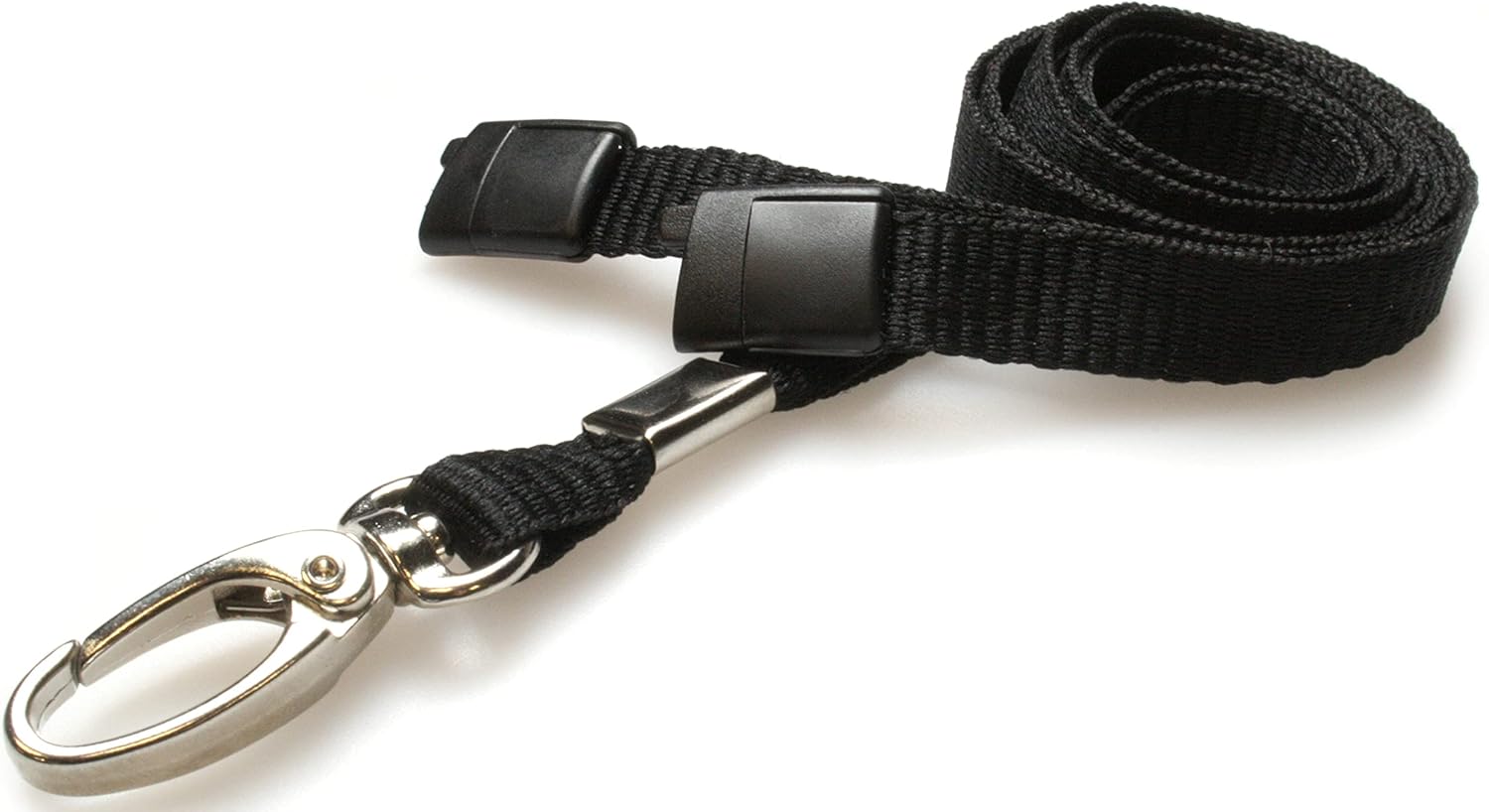 PCL Media ltd® 10 x Breakaway Safety Lanyard Neck Strap Swivel Metal