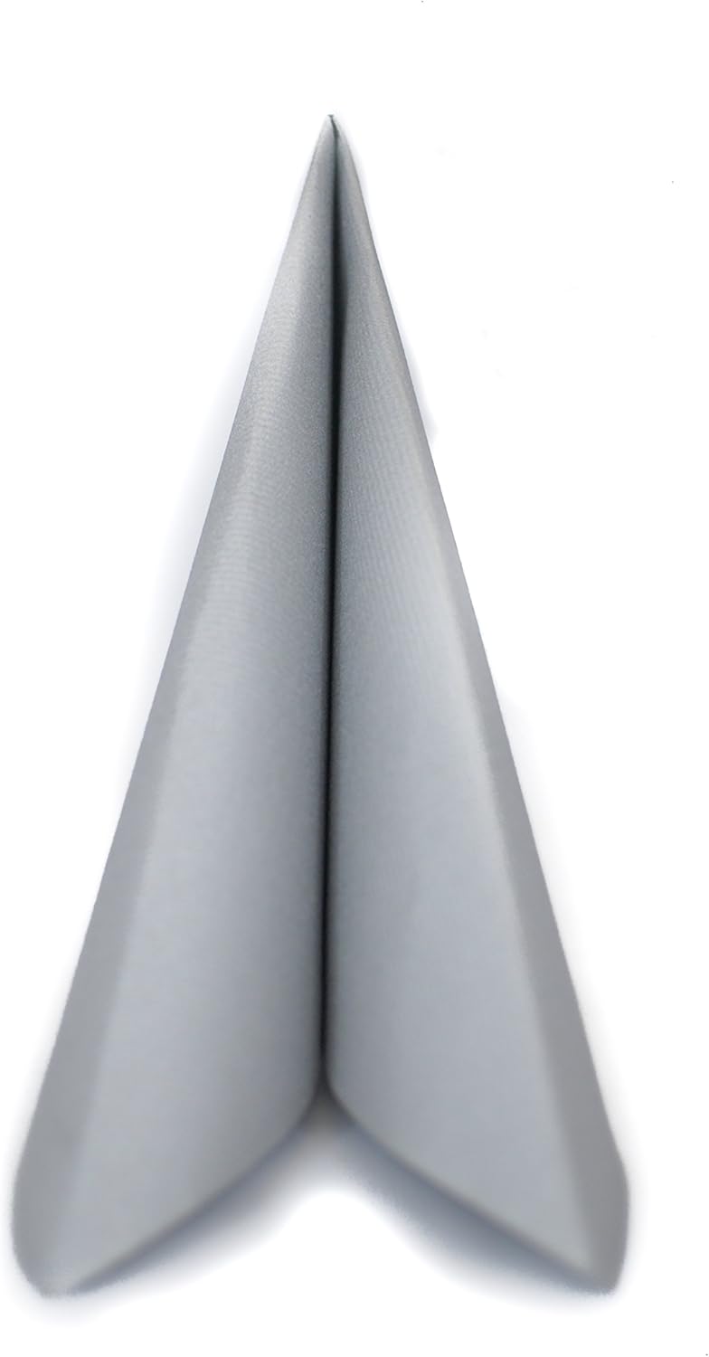 Suреr Chеар 🛒 Simulinen Colored Disposable Dinner Napkins – Decorative, Linen-Feel, Elegant & Cloth-Like – Silver - Absorbent & Durable - Weddings, Parties and Holidays! – Perfect Size: 16x16 Box of 50 Buу 1 gеt 1 🔥 Simulinen Colored Disposable Dinner Napkins – Decorative, Linen-Feel, Elegant & Cloth-Like – Silver - Absorbent & Durable - Weddings, Parties and Holidays! – Perfect Size: 16x16 Box of 50