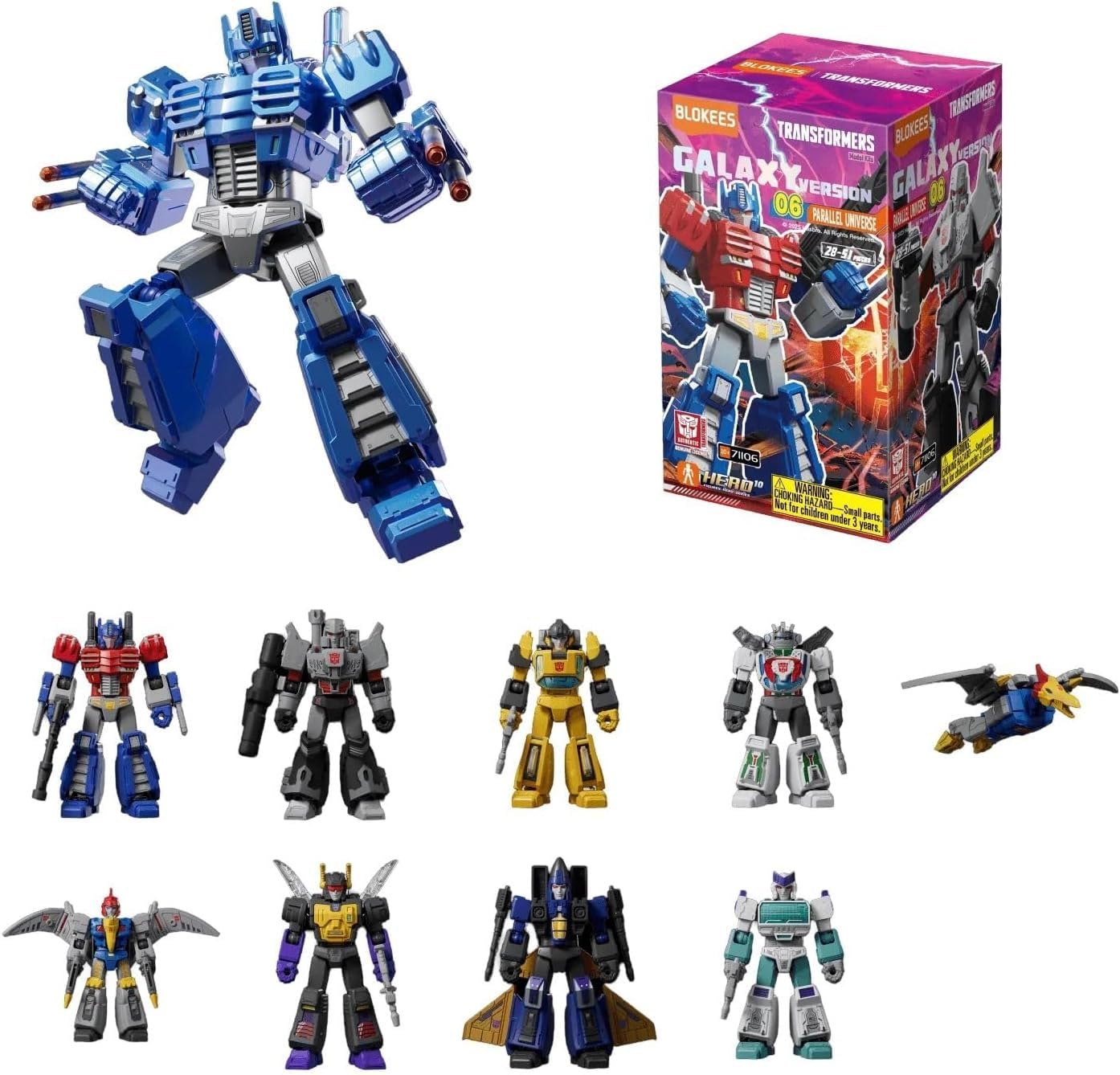 BLOKEES Transformers One Galaxy Version 06 Action Figure, Figures