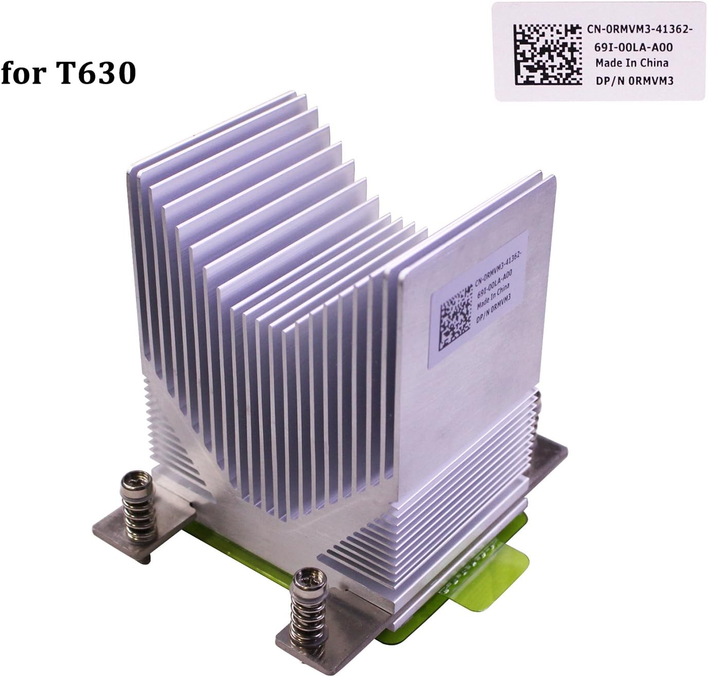 CPU Processor Cooling Heatsink 0RMVM3 105W for DELL PowerEdge T630 Server 412-AADU