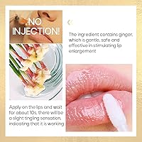 Vista 72 de KISSIO Plumper de labios, brillo de labios de color, potenciador de labios, extractos de plantas, suero labial que rellena los labios, brillo labial