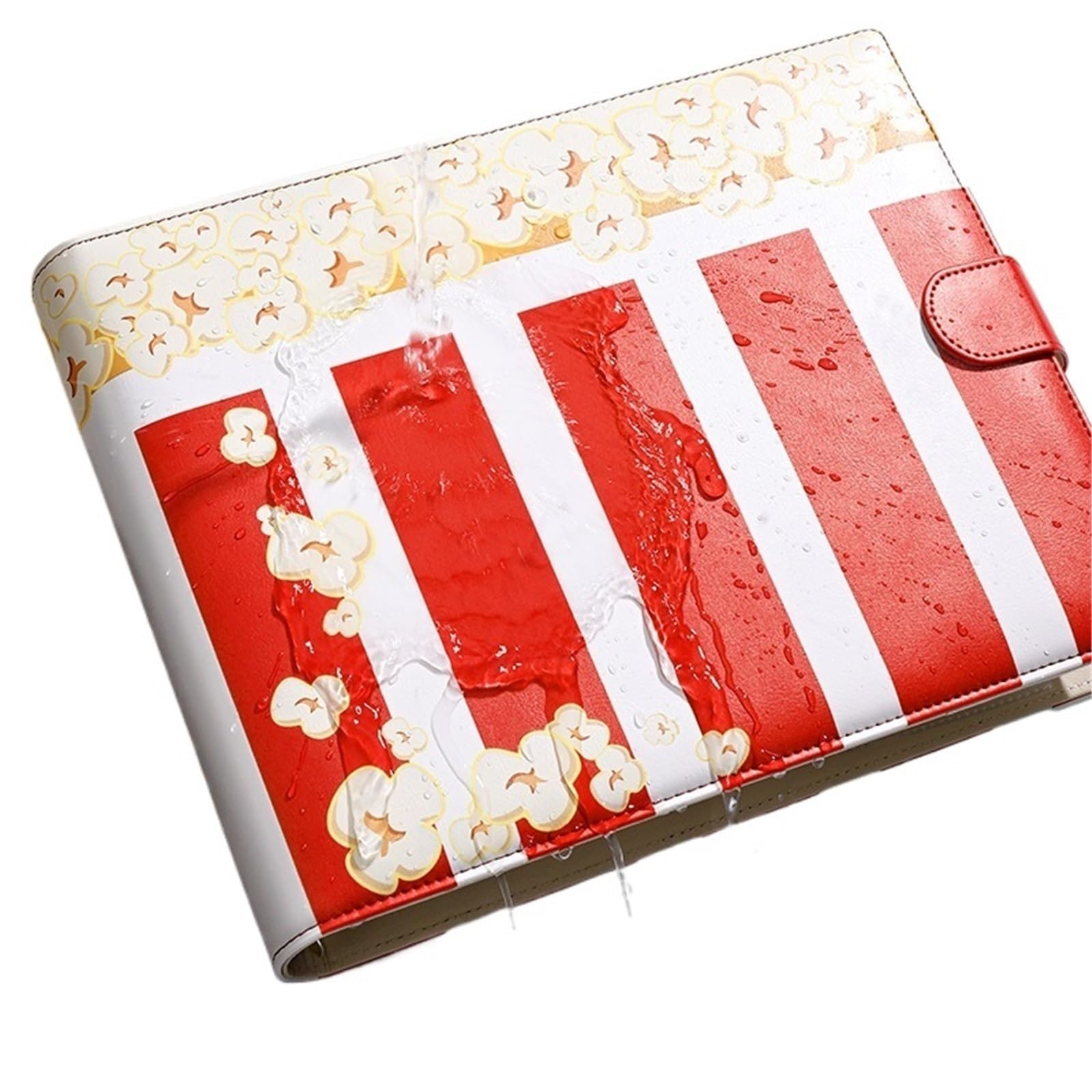 7/8Pocket Card Album PU Leather Thickened 6-Ring Photo Holder For 3Inch Pictures(A4 Only Cover)