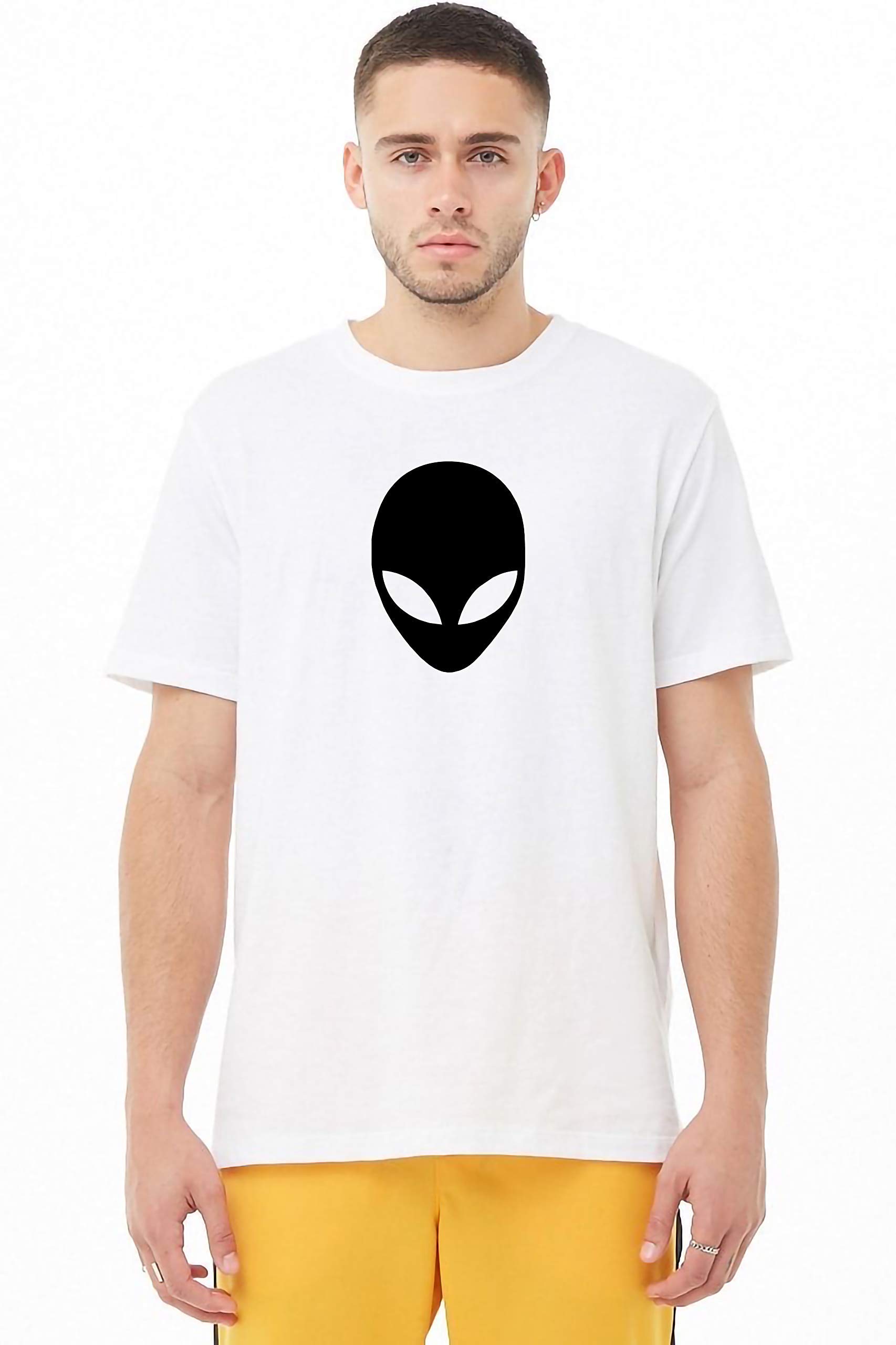 GenericGraphic Alien Print Mens Oversized T-Shirt