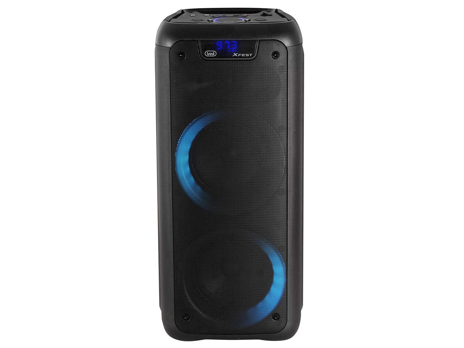 Trevi XF 600 Amplificador Karaoke, 80W con BT, Color: Negro