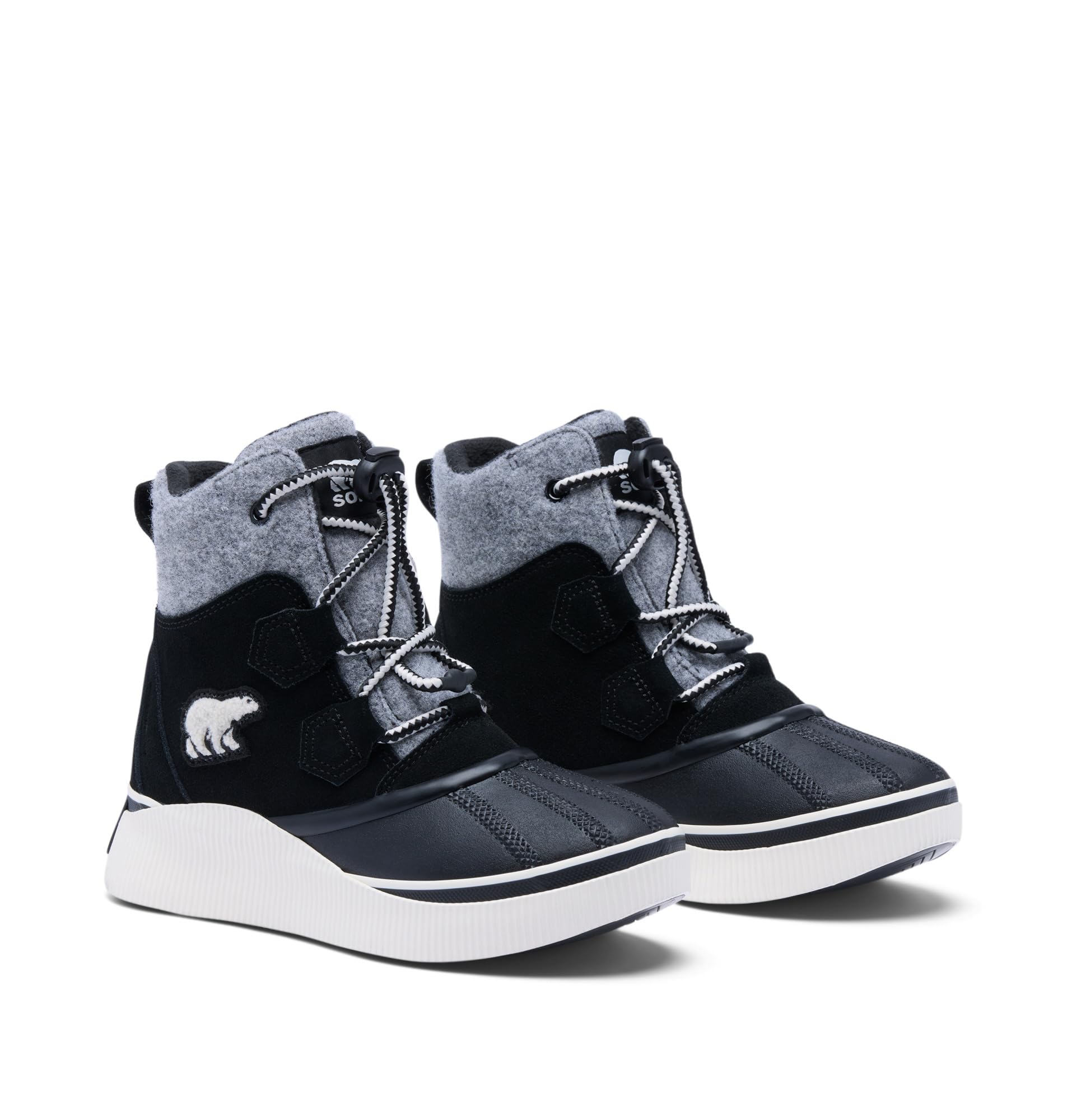 Sorel Botas de invierno unisex para niños grandes Out N About 4 Chillz WpCasual