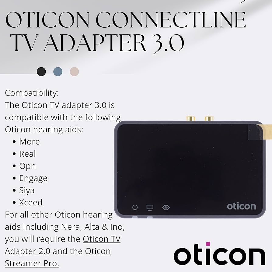 オーティコン　テレビアダプター3.0 oticon 【お取り寄せ】オーティコン/oticon/コネクトラインTV