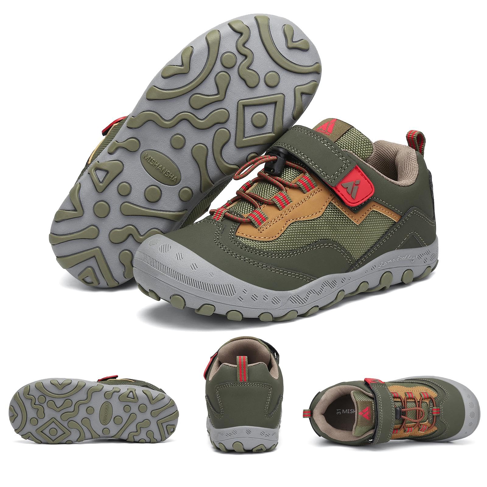 Mishansha Baskets Fille Gar?on Respirant Enfant Chaussures de Sport L¨¦g¨¨res Low Top Sneakers Taille 24-38 EU