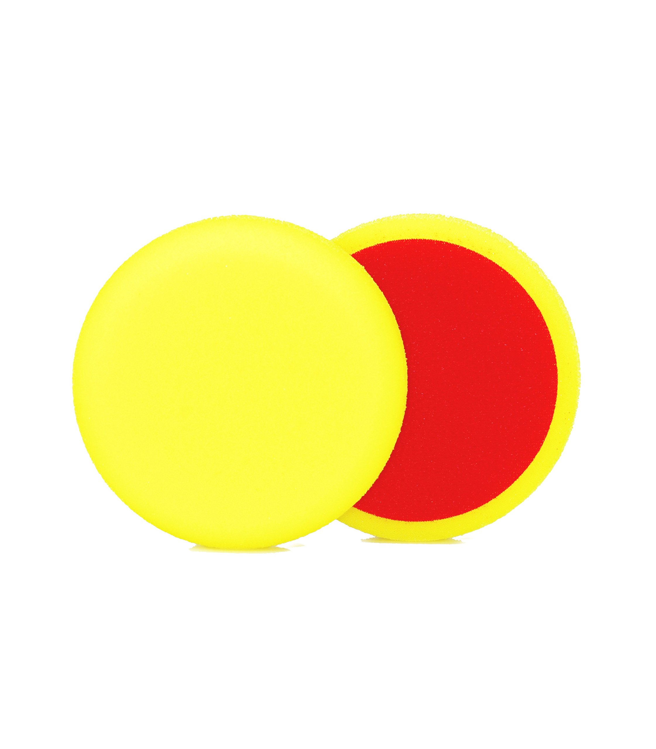 ALCLEAR Set di 2 dischetti abrasivo medio per un sistema disco Ã˜ 135x25 mm, giallo