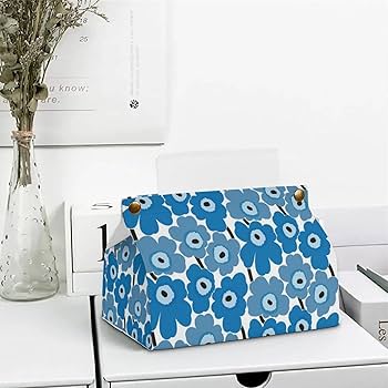 Amazon｜ティッシュケース おしゃれ PUレザー マリメッコ 花柄
