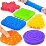Squishy Sensory Toys for Kids Toddlers: Super Soft & Textured Sensory Fidget Toy for Autistic Children Special Needs | Stress Calming Toys for Kids | Baby Stocking Stuffers Fidget Toy for Autism, ADHD