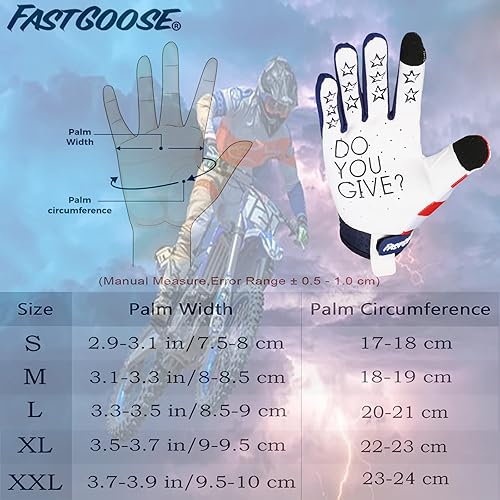 Miniatura 4 de Guantes de motocicleta transpirables y ligeros todoterreno para hombres y mujeres, ATV, BMX, MTB Racing