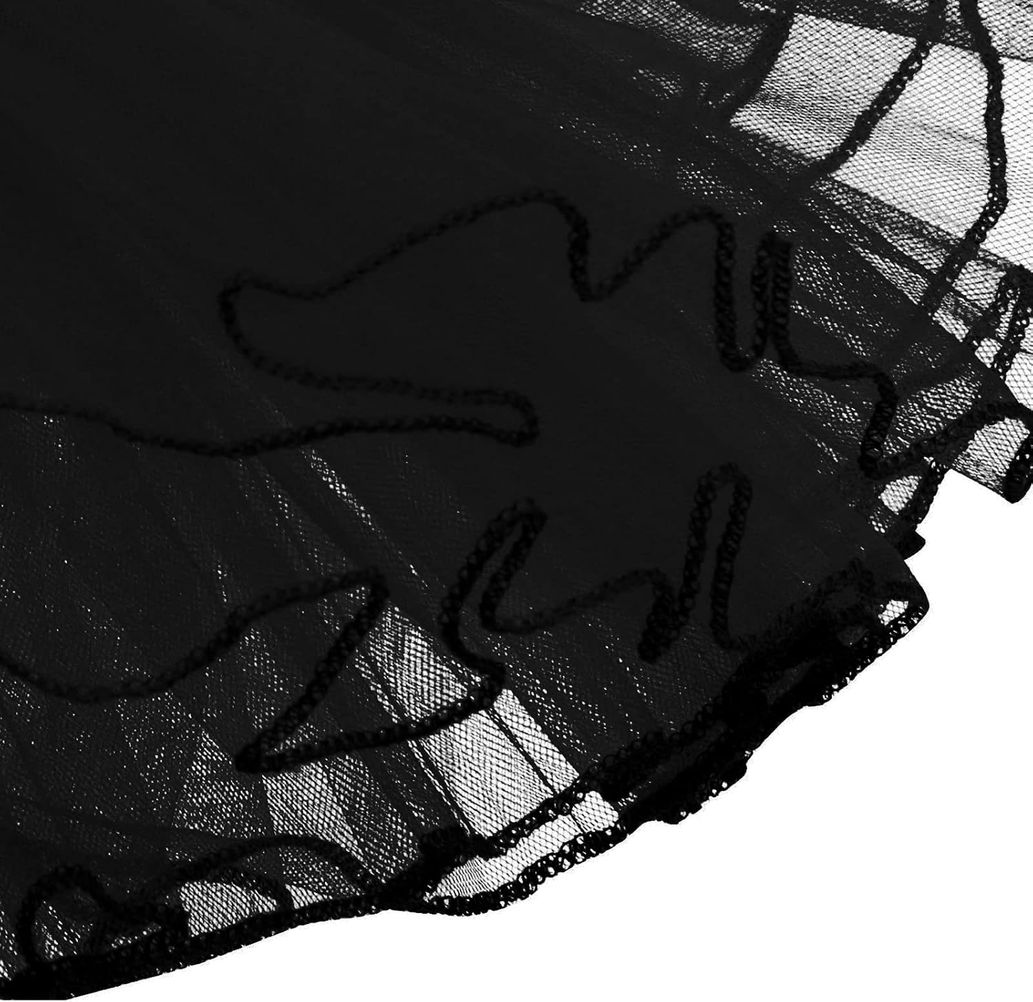 Tutu Skirt Girls Elastic Ballet Dance Skirts 4 Layers Tulle Tutu for Toddler Kid Children 1-9 Years - Image 5