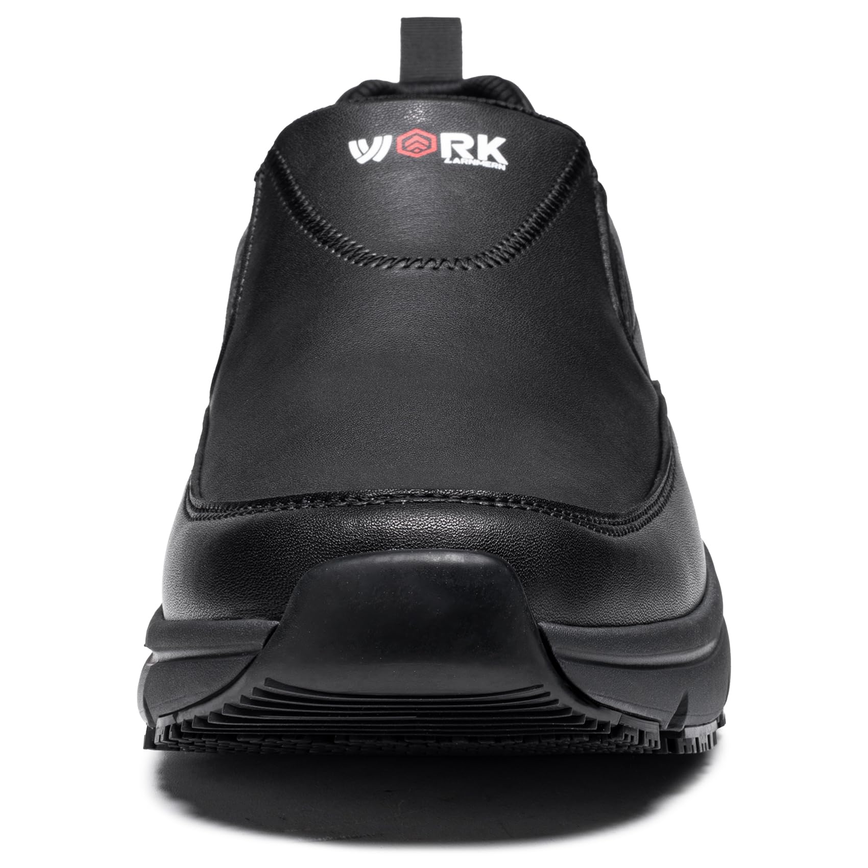 LARNMERN Zapatos de trabajo antideslizantes para hombre, resistentes al