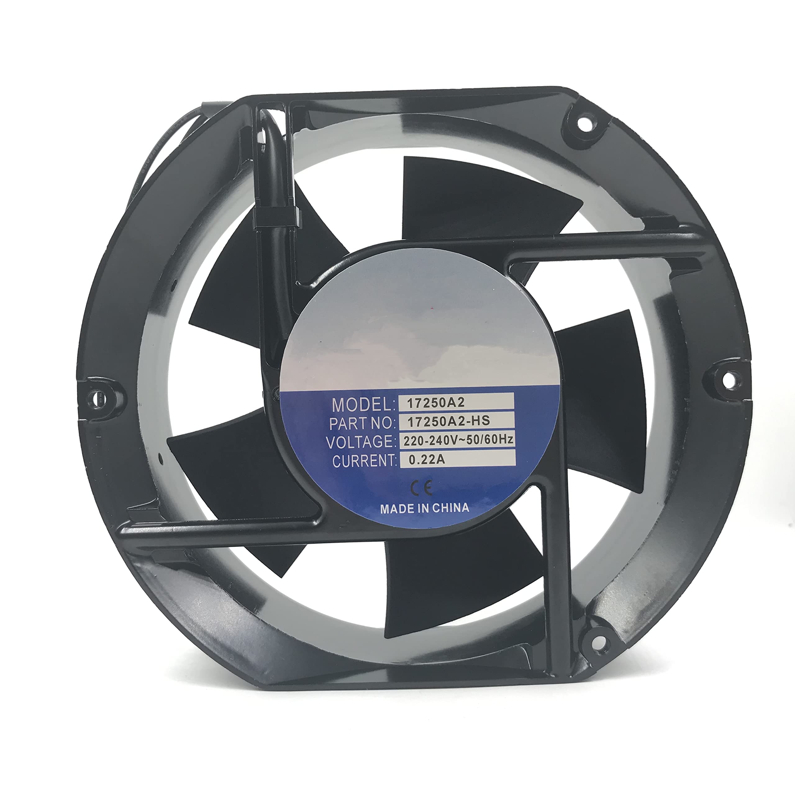 FCARUMIQP 220V 0.22A 17251 Cooling Fan 172X150X51mm