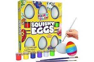 Dan&Darci Squishy Painting Kit: Unbox Easter Arts & Crafts for Kids