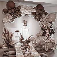 Vista 5 de PartyWoo - F20 - Globos para arco o guirnalda para decoraciones de fiestas, paquete de diferentes tamaños: 5, 10, 12, y 18 pulgadas, 100