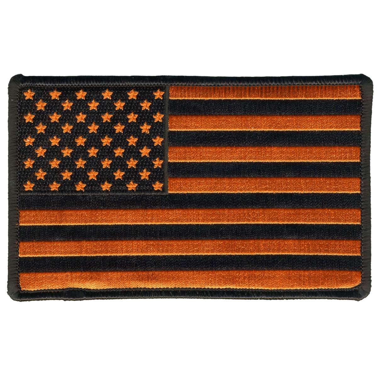 Hot Leathers USA Orange Flag Patch 5