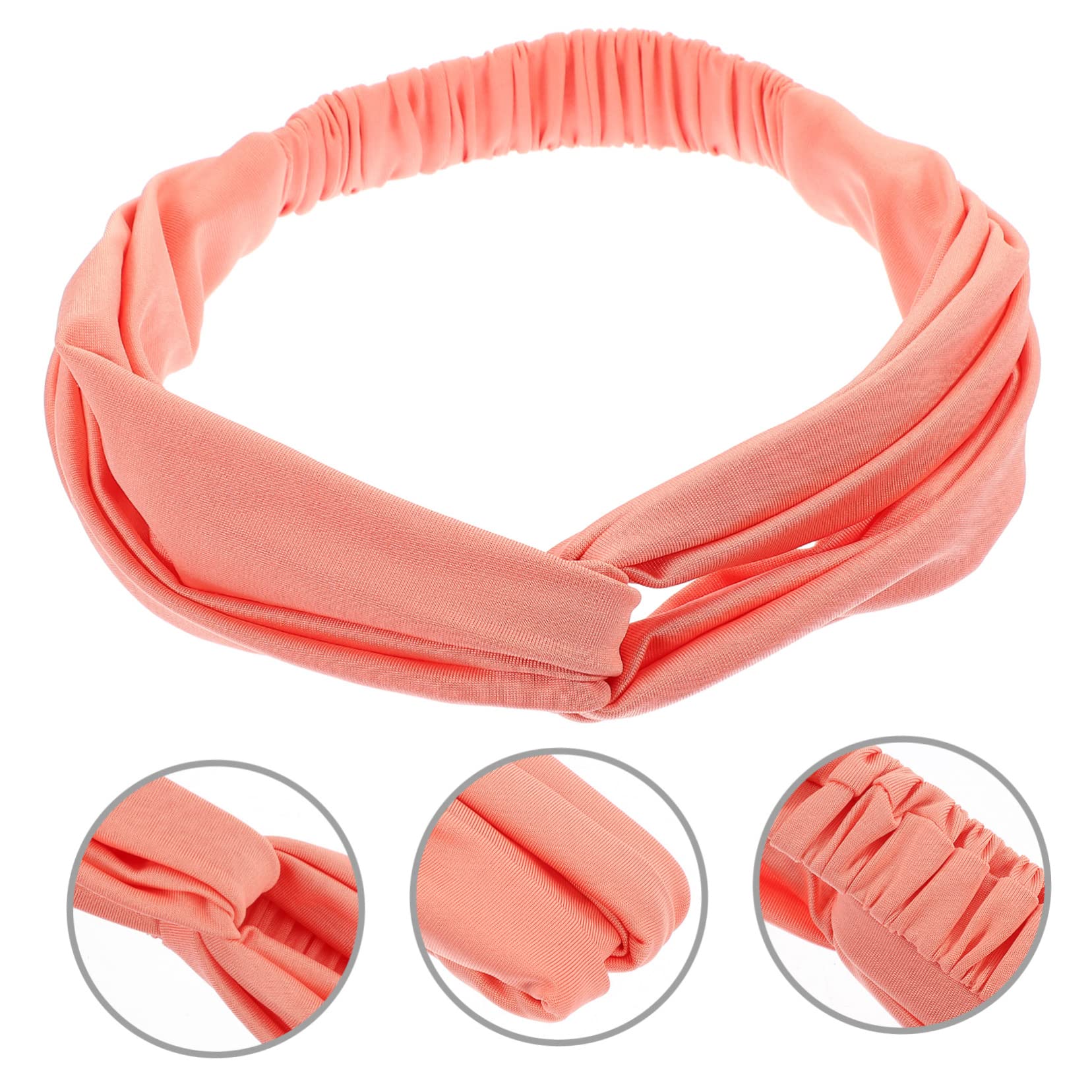 5 Uds Diadema Deportiva Cómoda Banda para El Sudor Suministros para Banda para El Cabello Bandana Accesorios De Yoga Pompones para El Cabello Accesorios De Baloncesto Banda para