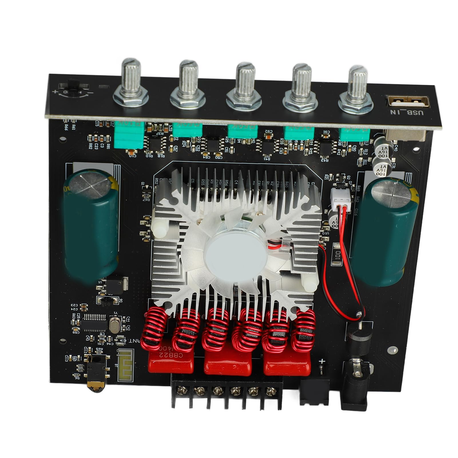 CHICIRIS Scheda Amplificatore di Potenza Bluetooth con Chip TDA7498E per Audio a 2.1 Migliorato, Perfetta per Progetti di Altoparlanti Fai da Te e Sistemi Domestici
