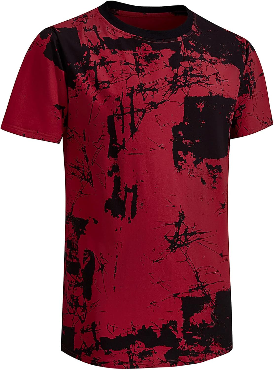 Mens Hip Hop Graphic T-Shirts Casual Stylish Hipster Fashion Print Tees Shirt - Image 6