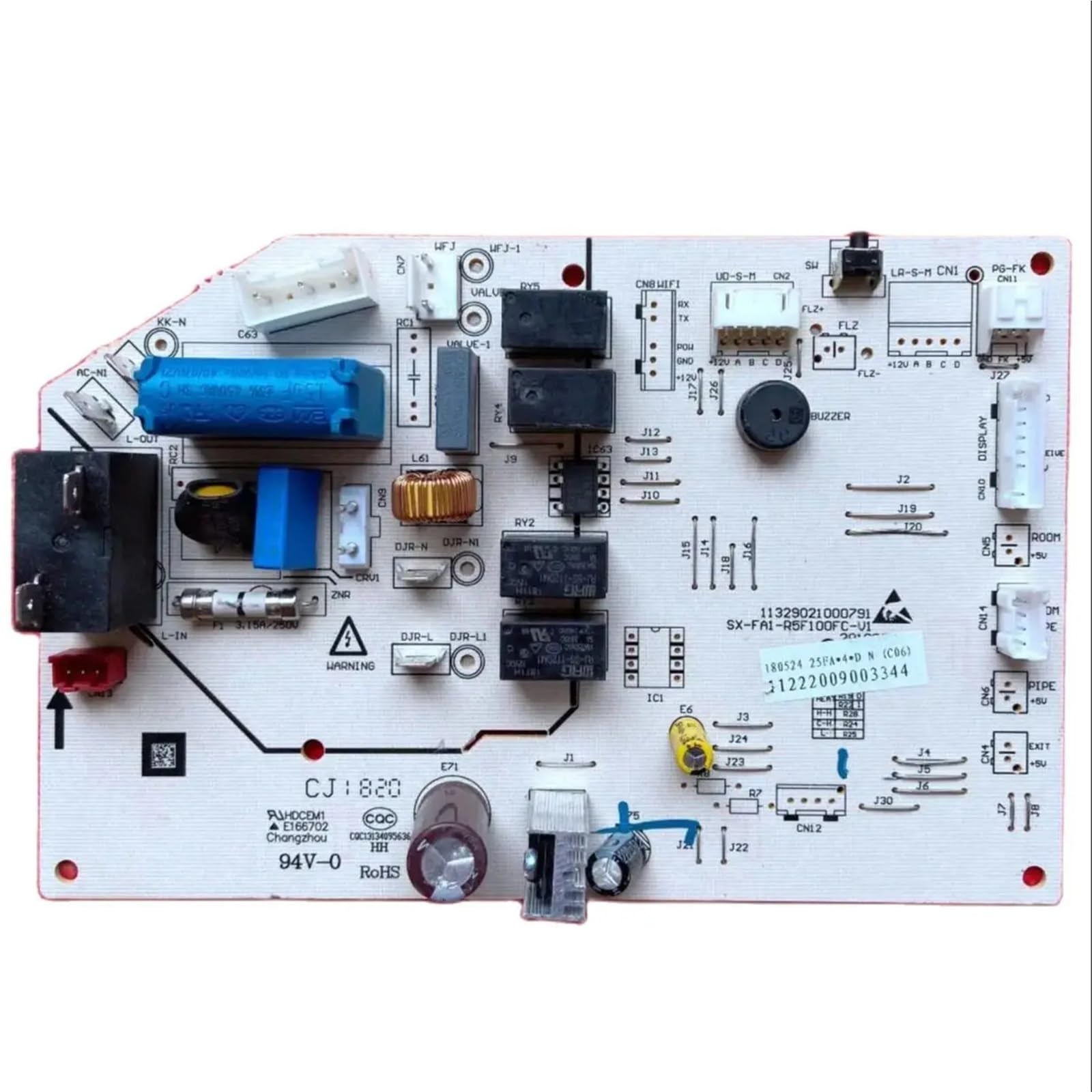 Bonzmxdkhq E Air Conditioner Computer Board Part Kfr-25G/Nfb+3 Sx-Fa1-R5f100fc-V1(E)