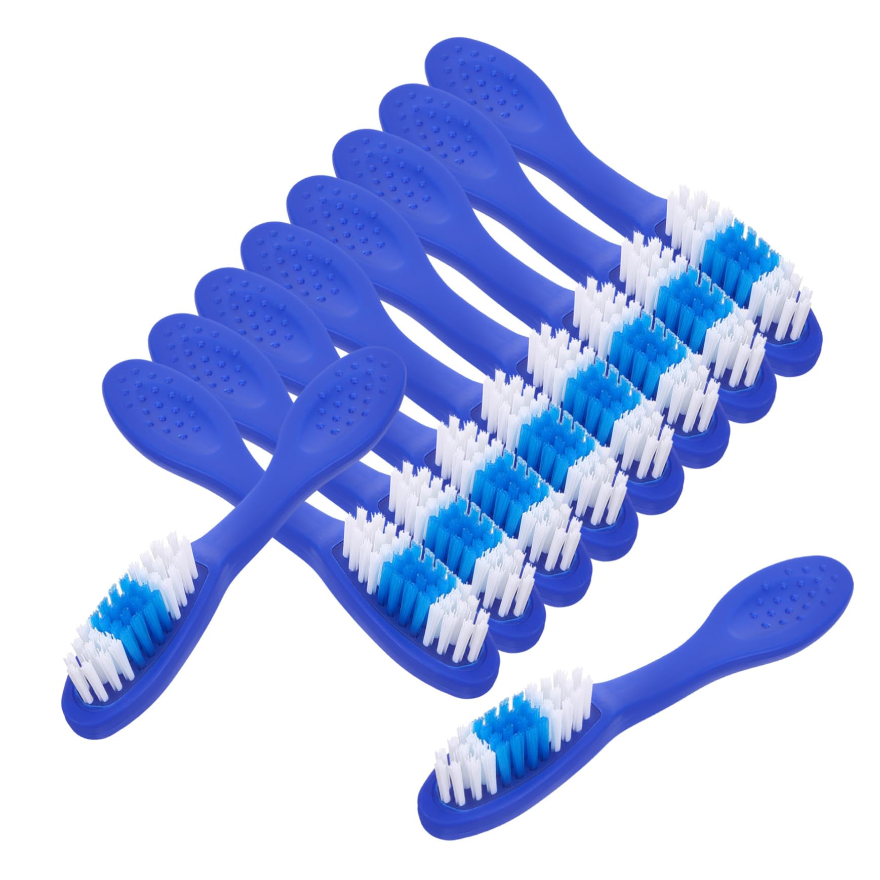 5 Set Spazzolino Da Denti Anti-Autolesionismo Con Manico Testine Portatili Spazzolini Per Prigioni Piccoli Mini Per Adulti Detenuti Morbidi Mini Spazzolini 10 pezzi * 5