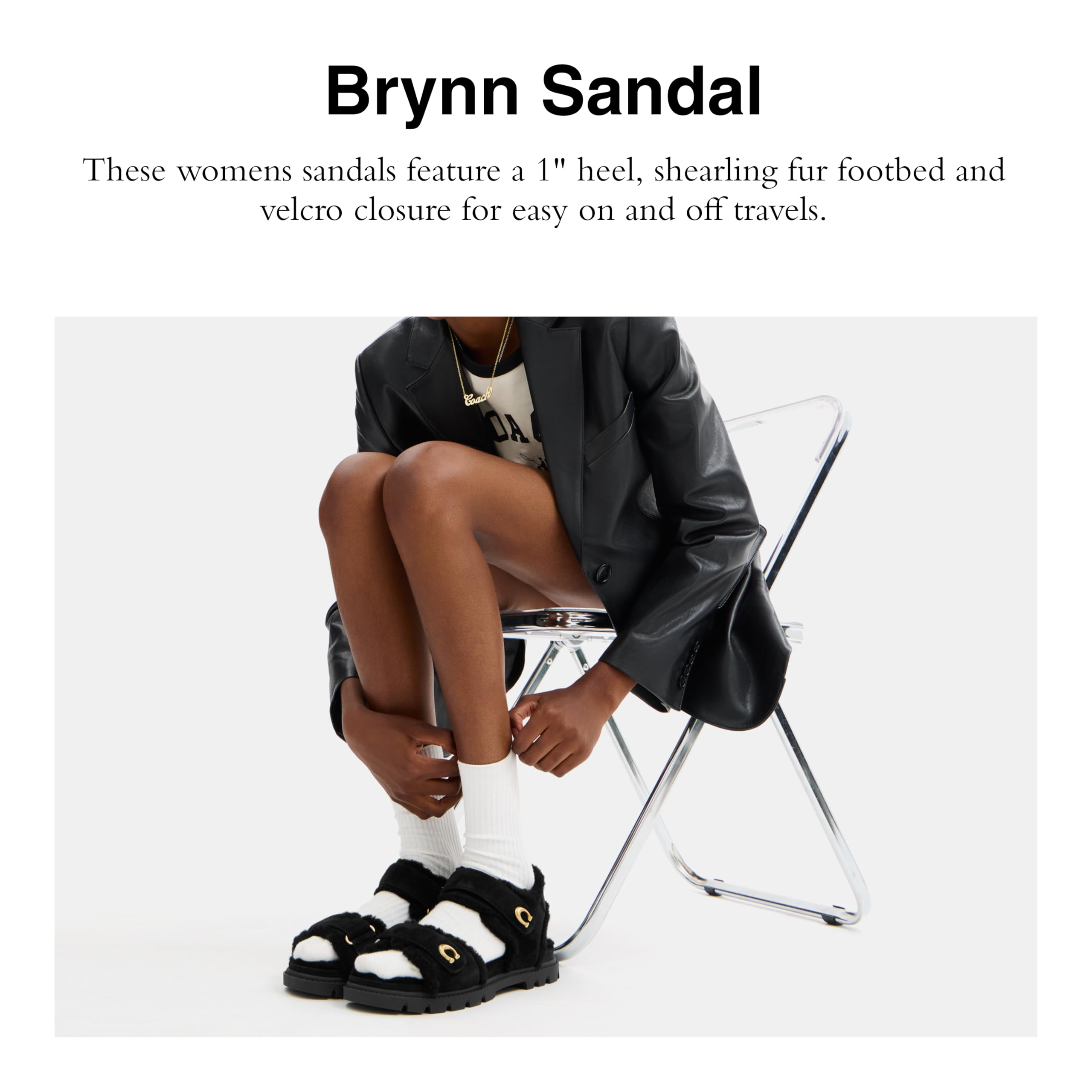 COACH Women's Brynn Sandals