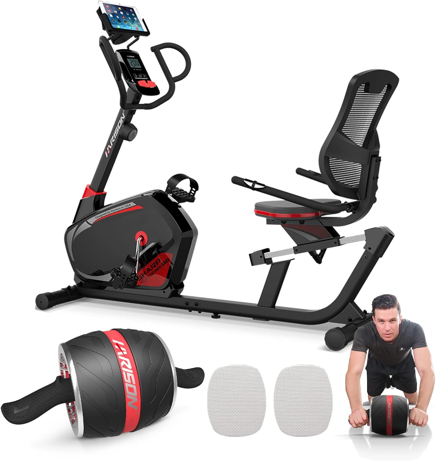 harison magnetic upright exercise bike