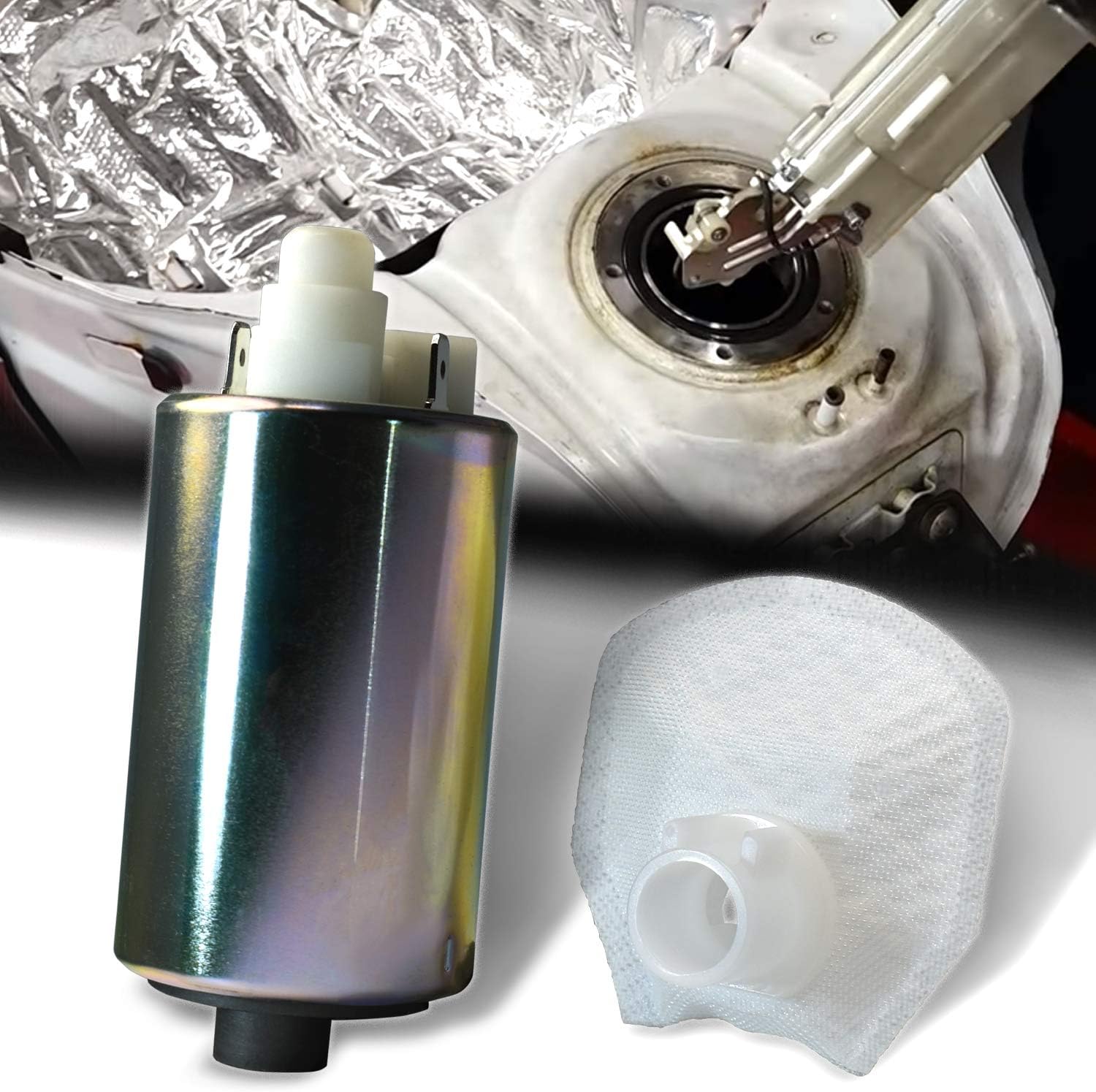 ExtremePowersports OE Replacement EFI Fuel Pump+Filter/Strainer Mule 4000/4010/Trans/Teryx/Teryx4,KFX450R, Brute Force 750,Mule 4000,Teryx,750 Fi 4x4,Camo,800 LE,750,Pro-MX,800,KRF800,49040-0713