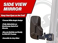 Vista 2 de SuperATV Espejos de visión lateral UTV para Can-Am Defender HD 5/8/10/MAX (ver accesorio), incluye espejos izquierdo y derecho (1 par) Espejo