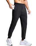 Men's Golf Joggers Pants with Zipper Pockets Stretch Sweatpants Slim Fit Track Pants Joggers for Men Work Running