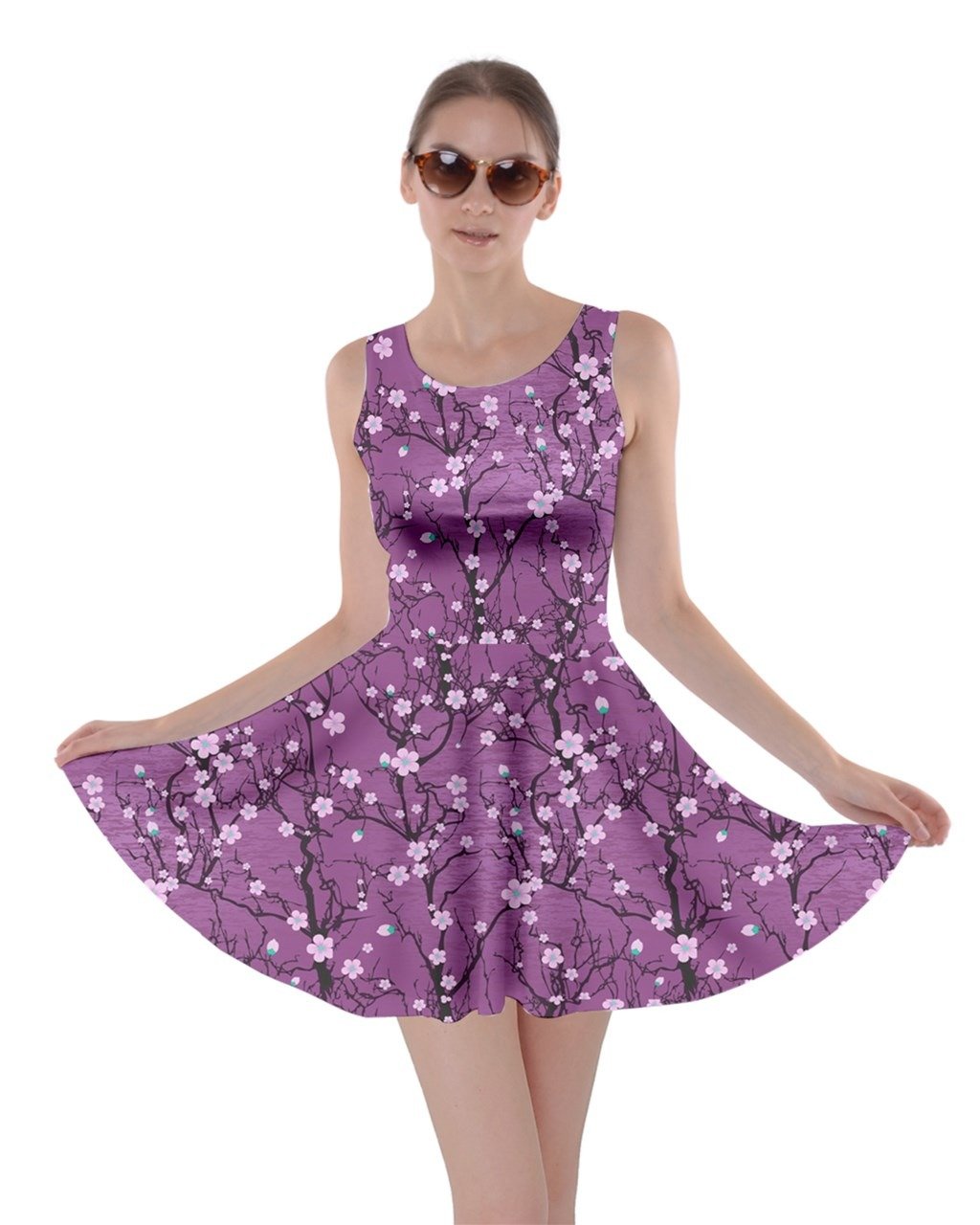 Japanese patterns purple