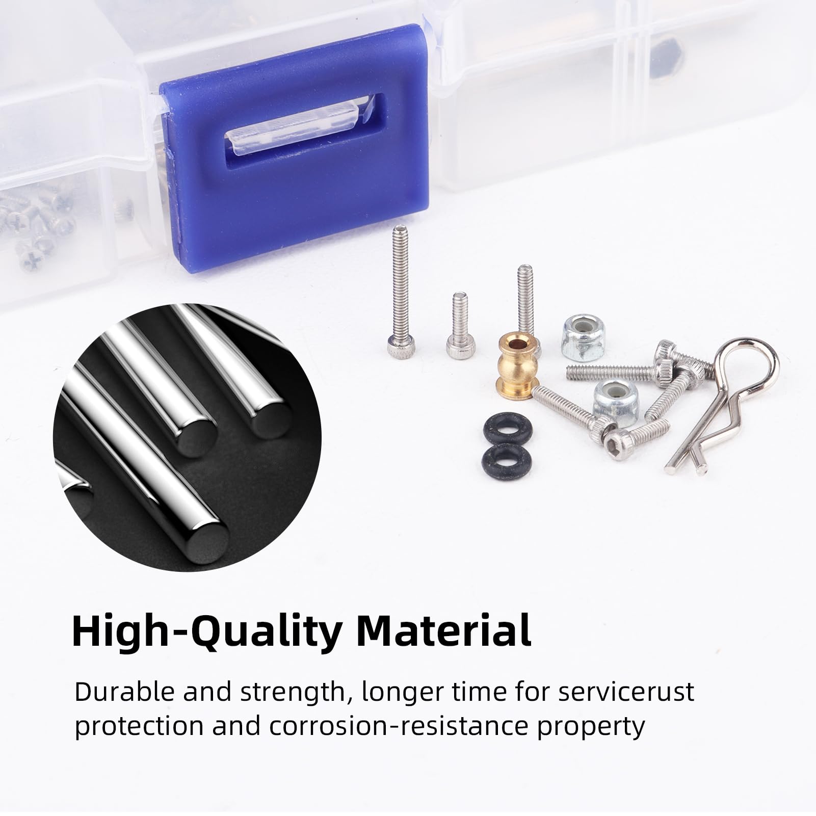 Amazon | M1.4 RCスクリューキット ネジ詰め合わせセット 271個