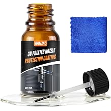 20ml 3D Printer Nozzle Protection Coating | D Printer Nozzle Cleaner High Temperature, Non-Stick Layer Avoid Nozzle Buildup for Most Printers