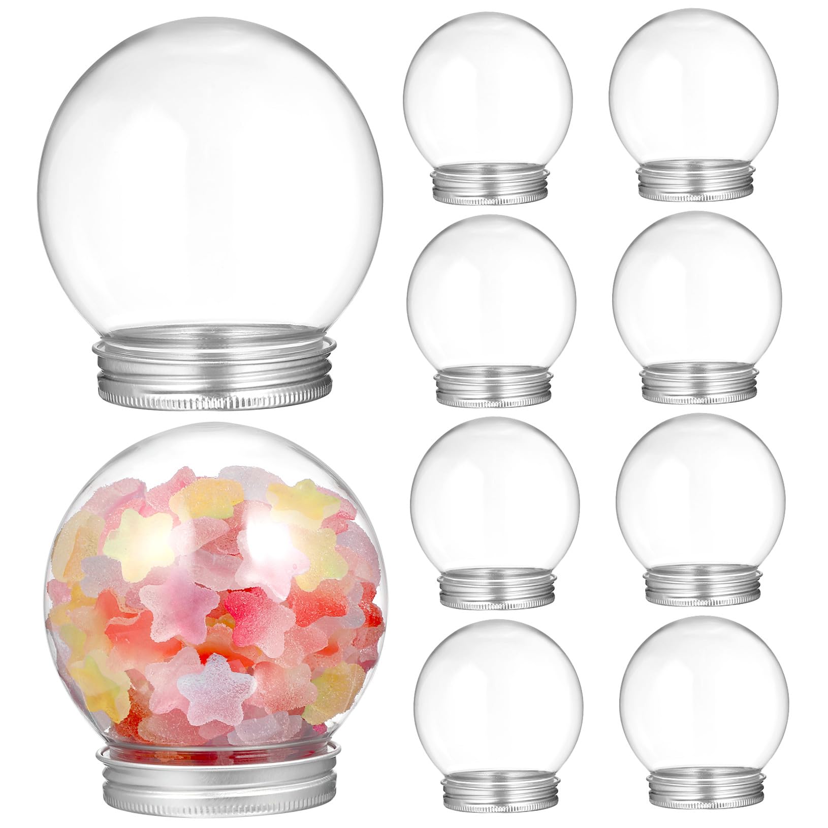 Botellas de dulces en forma de bombilla de 270ml que solucionan tu decoración navideña