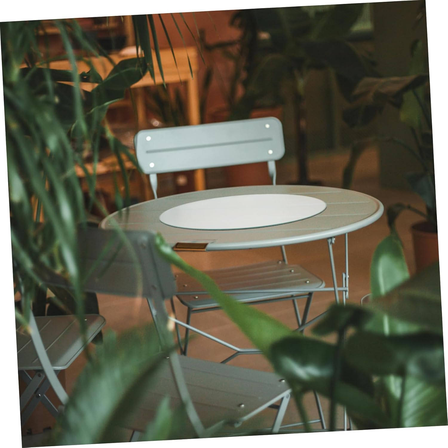 Thickened Tempered Glass Tabletop Round Glass Protector for Dining Coffee Restaurant Home Office Modern Easy to Clean Minimalist Design