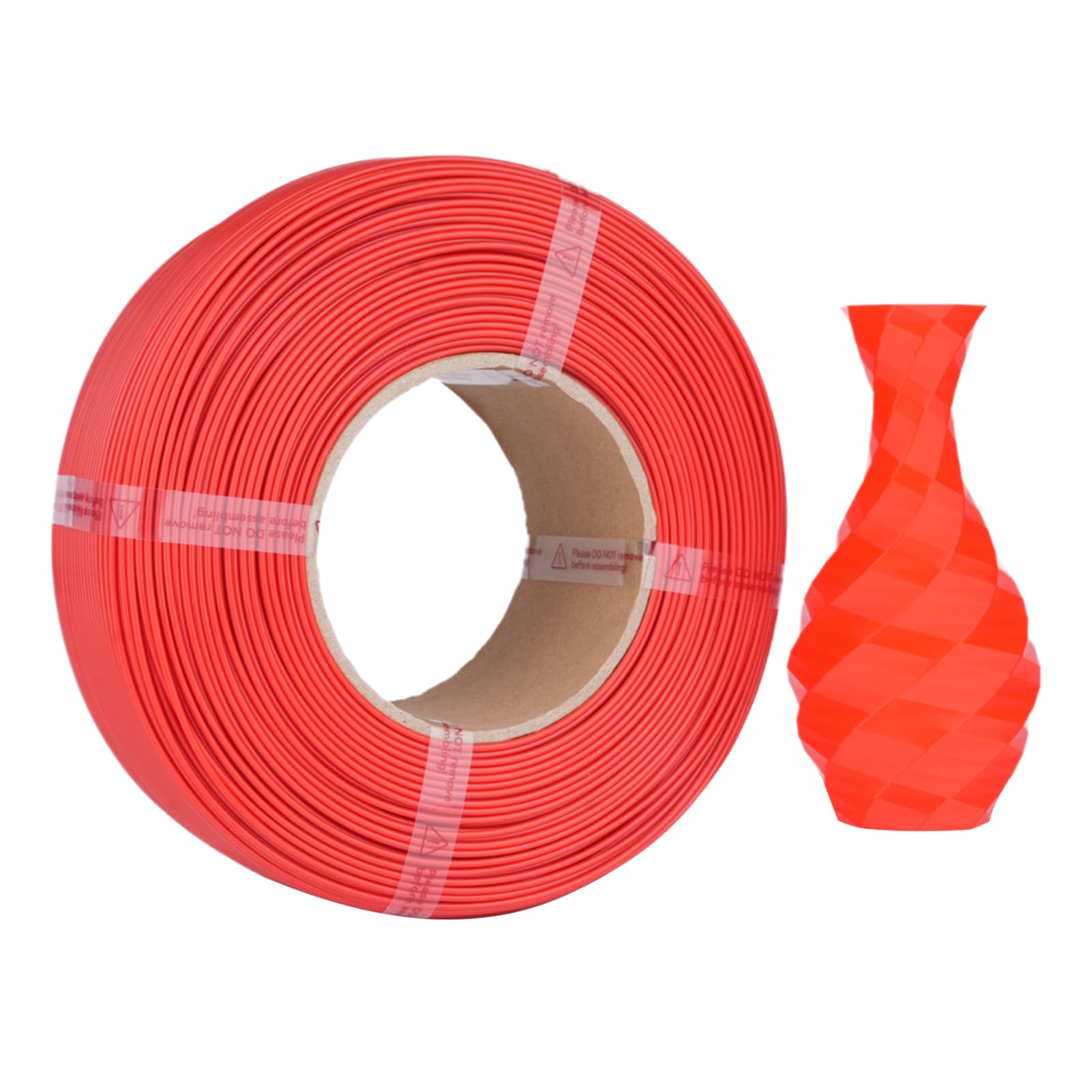 PETG 1.75mm 3D Printer Filament - 1kg High-Toughness Printing Material, Compatible with, Prusa, and Other 3D Printers, Suitable for Various Projects! (Red)