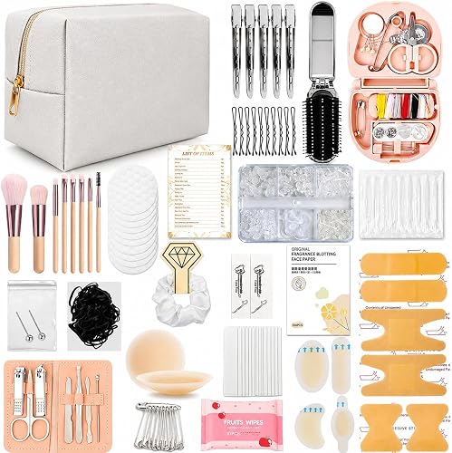 Emergency Kit for Women – Mini Emergency Kit with 50+ Bridal Suit Essentials, Wedding Day Survival Kit, Emergency Bride Kit, Women’s Emergency Kit, Wedding Survival Kit