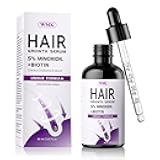 5% Minoxidil for Men and Women Hair Growth Oil, Biotin Hair Serum, 2.03 fl oz