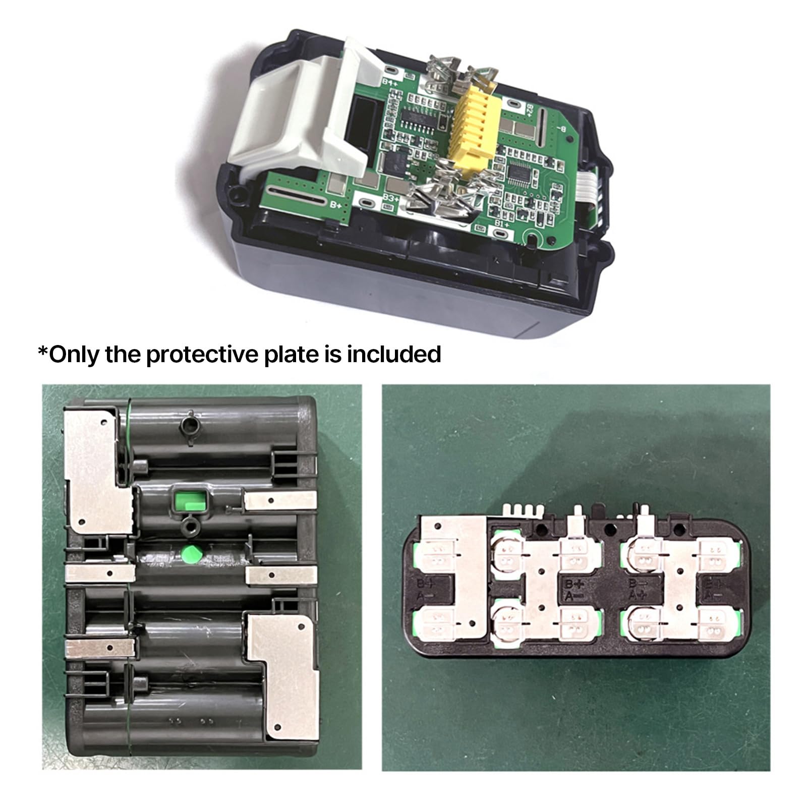 QIXIAMO Replacement Battery Protections Board for 18V Tool Lithium Battery BL1850B/BL1840B Shell Component Part