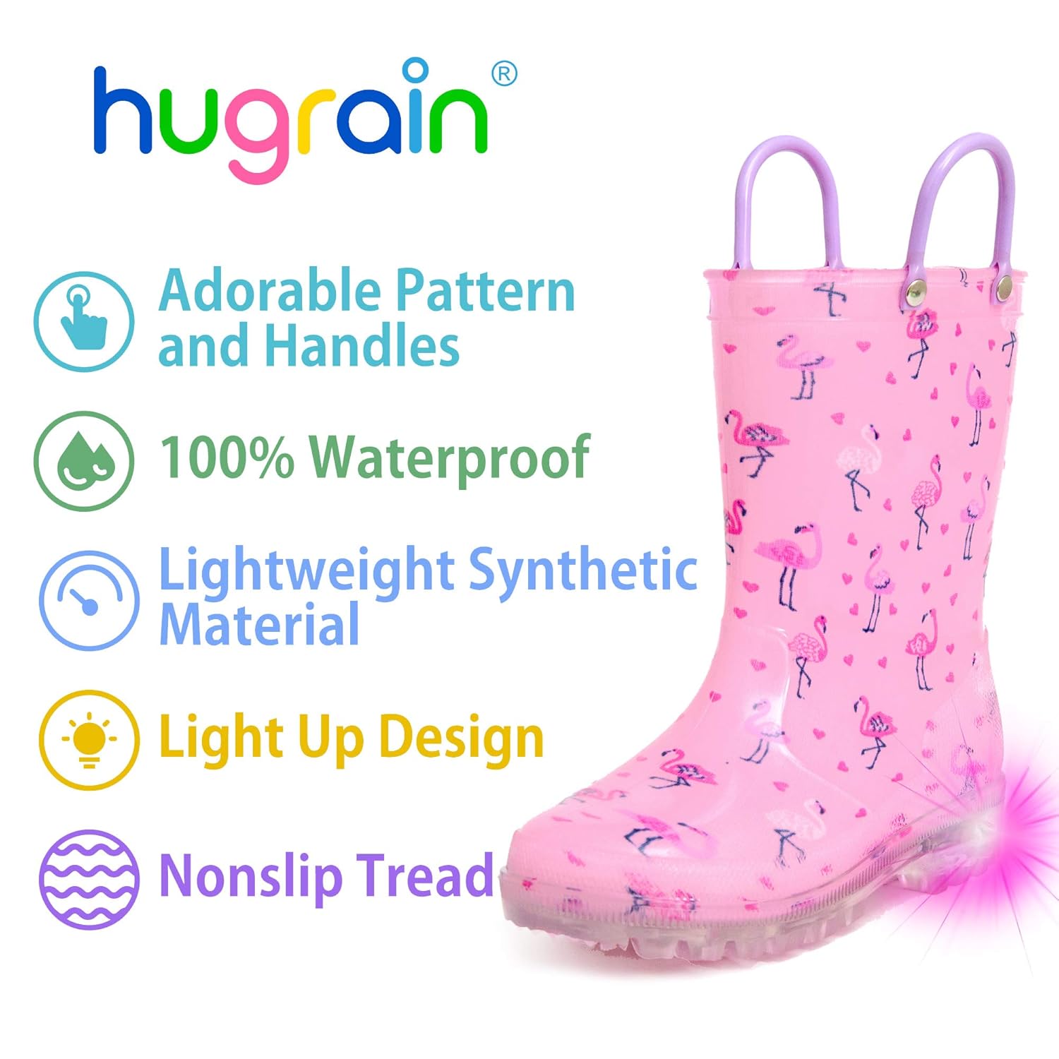HugRain Botas de chuva leves para crianças pequenas em promoção! Veja a oferta e mais achadinhos de Botas & Galochas Infantis 3 Hoje é o melhor dia para comprar HugRain Botas de chuva leves para crianças pequenas com aquele preço maroto! Promoção! Aproveite a oferta! 3