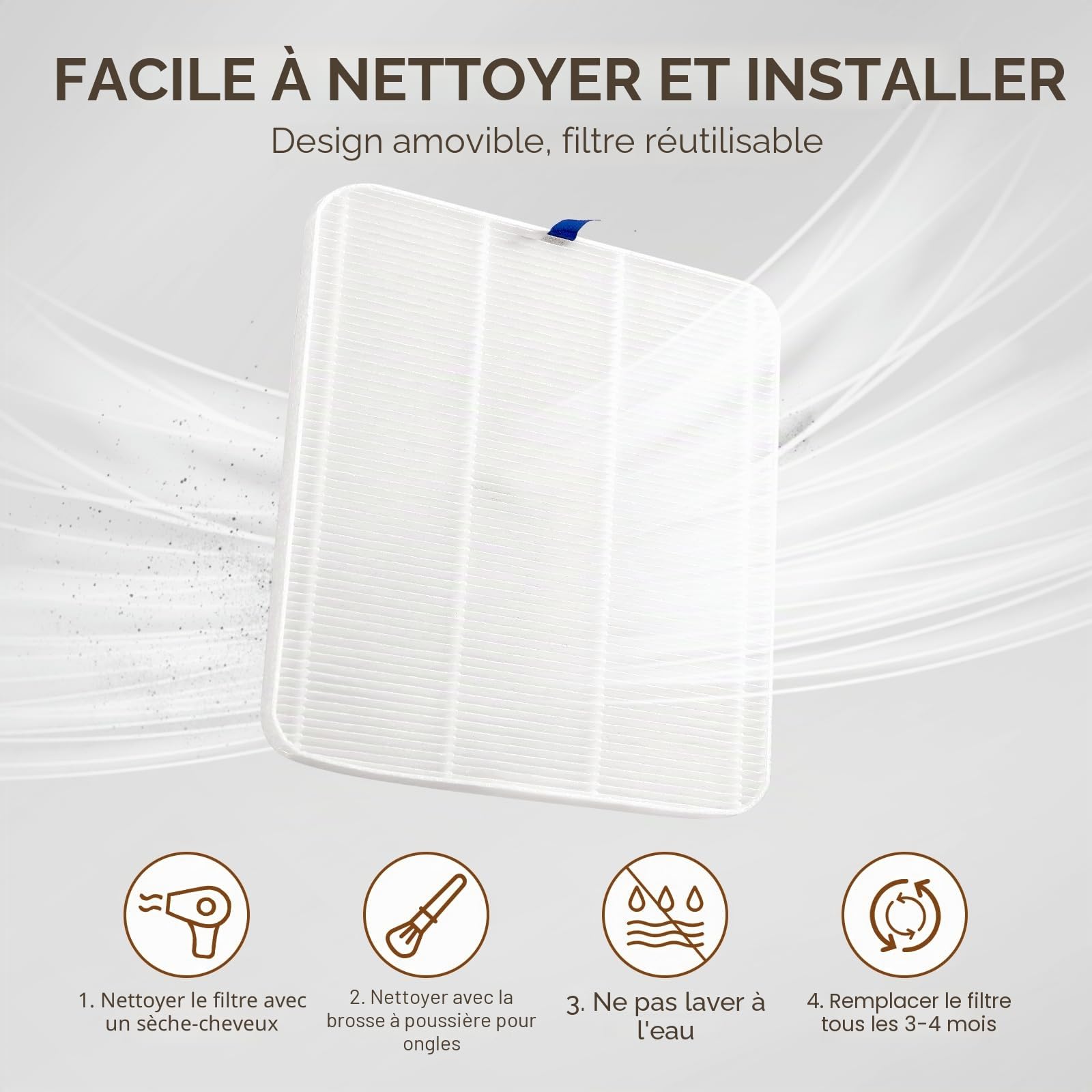 Aspirateur Ongle 800Pa, Rechargeable Aspiration Outil de Salon 5000 TR/Min