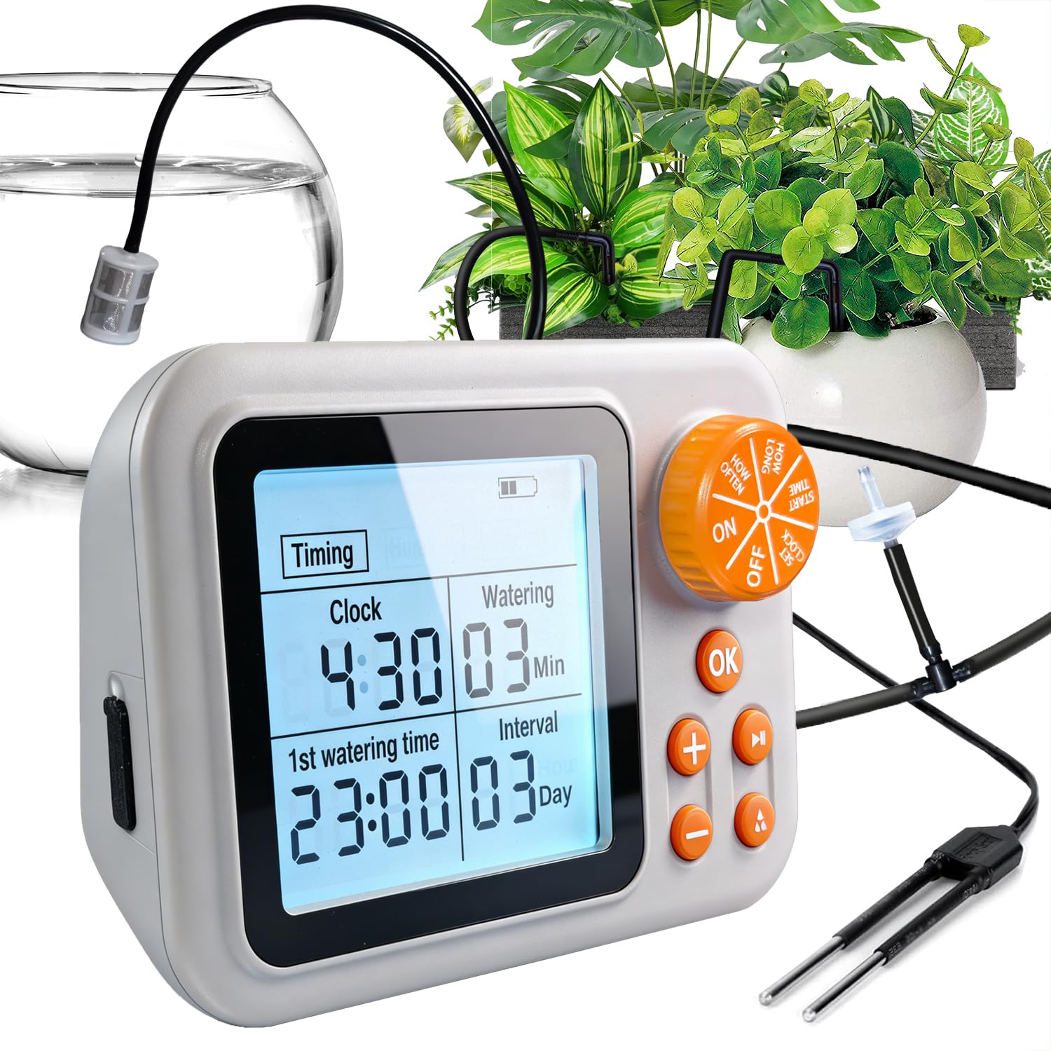 Drip Irrigation kit Indoor Plant Irrigation System Automatic Plant Waterer Plant Humidity…