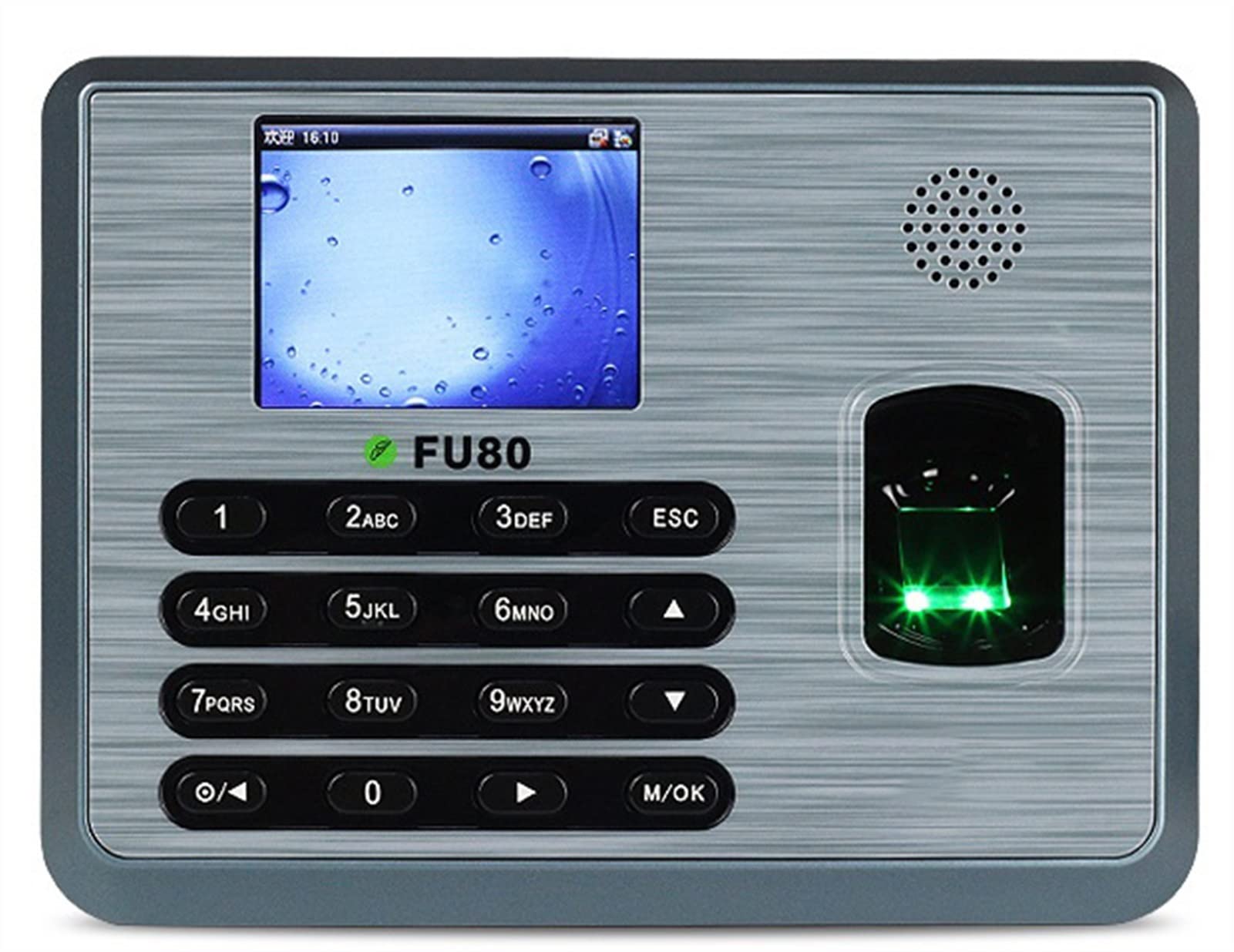 Mthckxjbsuz One Color Clocking In Machine, Time Clock For Small Business Biometric Fingerprint Time Attendance Machine Clock In And Out Machine
